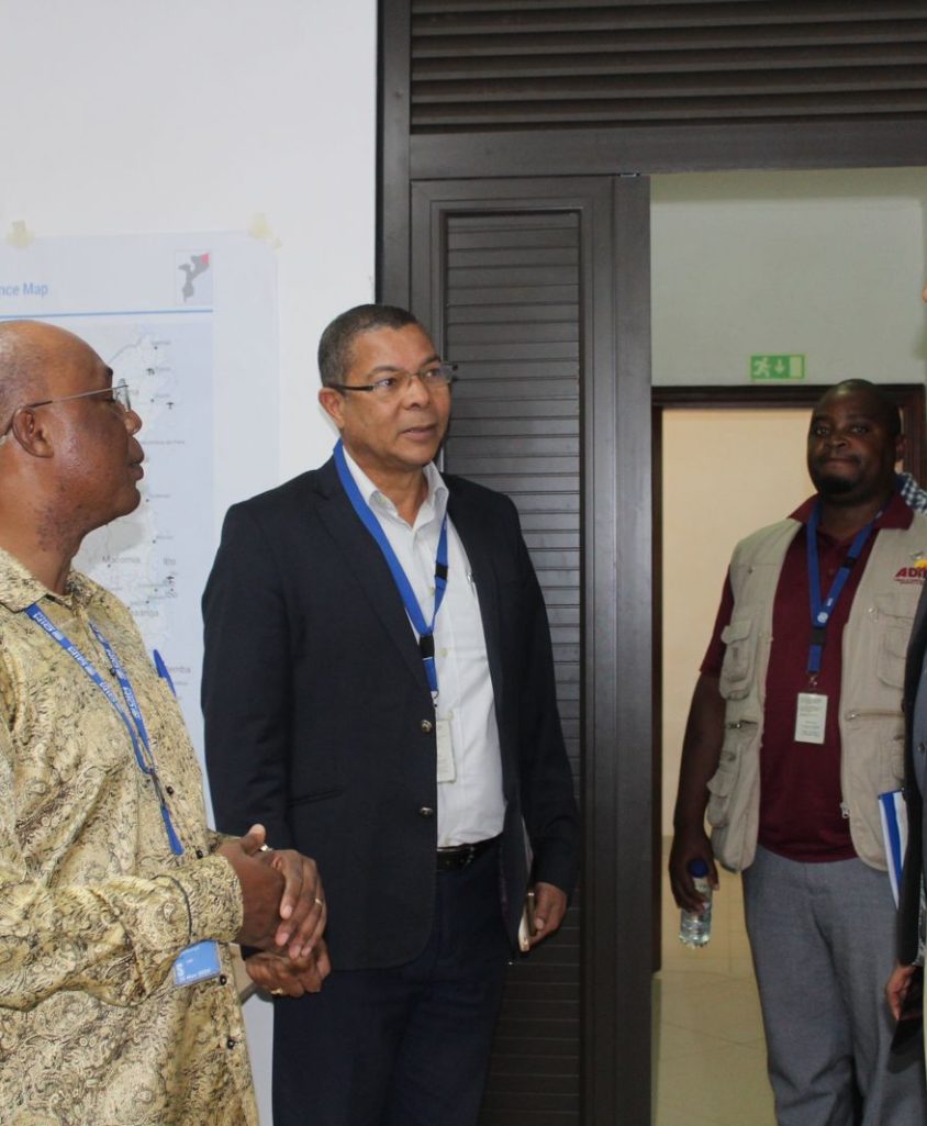 PRESIDENTE DA COMISSÃO EXECUTIVA DA ADIN JACINTO LOUREIRO, VISITA ORGANIZAÇÕES INTERNACIONAIS QUE OPERAM EM CABO DELGADO