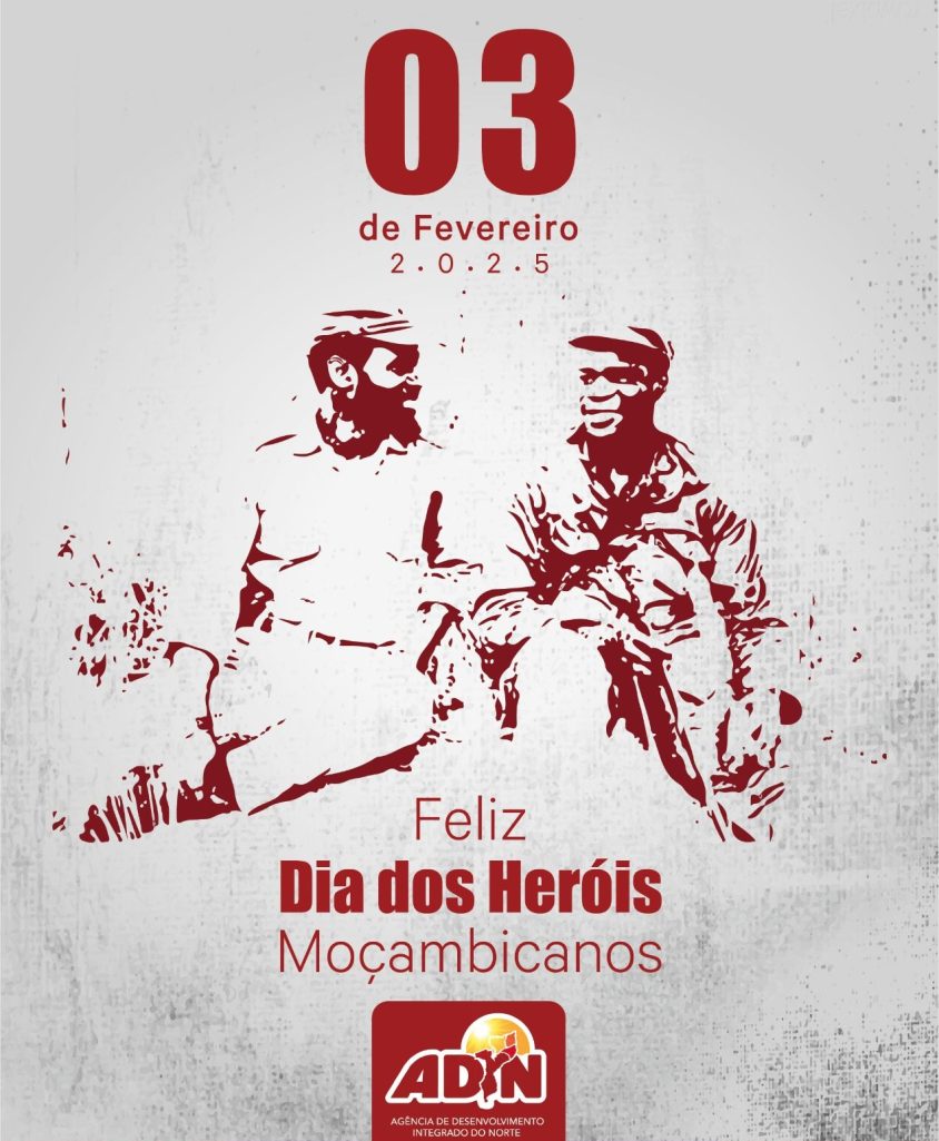 Lutamos pelo desenvolvimento inspirados nos nossos heróis. Feliz dia dos heróis a todos os moçambicanos.
